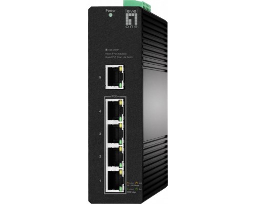 Switch LevelOne LevelOne IGS-2105P    L2 Gigabit Ethernet (10/100/1000) Support PoE