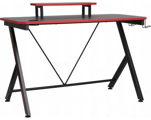 Gaming galds Triton Gaming galds gamingowe B-202 czarny/czerwony
