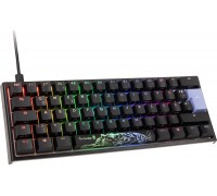 Ducky Ducky One 2 Pro Mini Gaming Keyboard, RGB LED - Cherry Silver