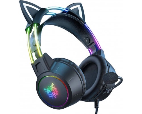 Onikuma X15 Pro Cat Czarny (X15 PRO Cat Black)