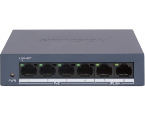 Switch Hikvision  POE DS-XS0106-P 4-PORT Hikvision