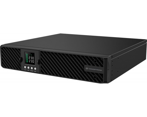 UPS Conceptronic Conceptronic ZEUS51E3K charger UPS double conversion (online) 3 kVA 3000 W 9 x gniazdo sieciowe