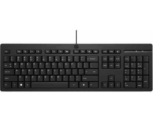 HP 125 Wired Keyboard - Swedish