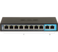 Switch BCS  POE BCS-B-SP08G02G 8-PORT BASIC