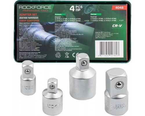 Rockforce Zestaw adapterów 4el.