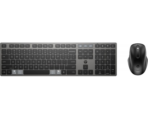 HP Zestaw bezprzewodowy myszy i klawiatury HP 720 Multi Rechargable (9T5A9AA)