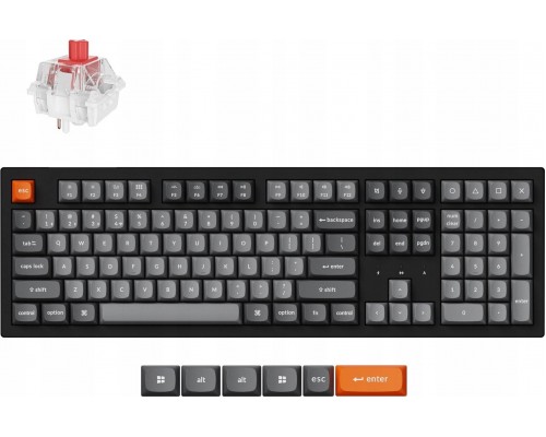 Keychron K10 Max QMK Keychron Super Red (K10M-H1)