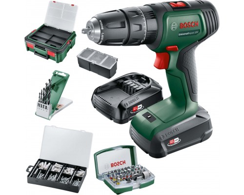 Bosch UniversalImpact 18 V 2 x akumulator 1.5 Ah (06039D4107)