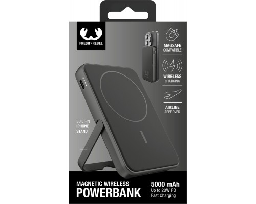 FRESH 'N REBEL MAGNETYCZNY INDUKCYJNY 5000 MAH STORM GREY