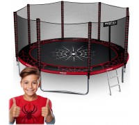 Garden Trampoline 12ft/374cm With outer mesh with ladder
