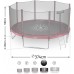 Garden Trampoline 12ft/374cm With outer mesh with ladder