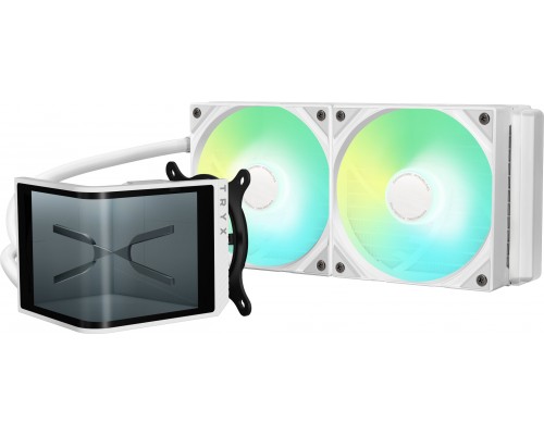 JetWorld TRYX PANORAMA SE ARGB 240 wodne, 3D-AMOLED-Display 240mm, White