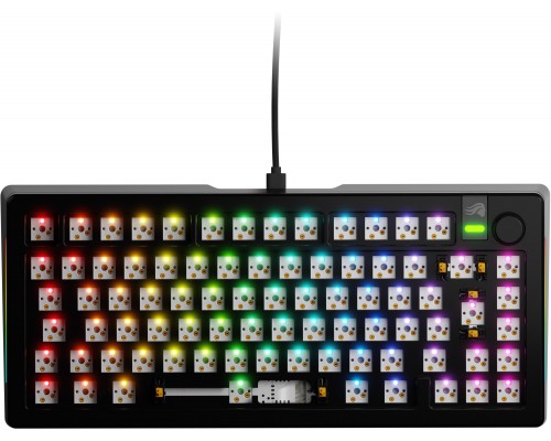 Glorious GMMK 3 Pro 100 % Custom Gaming-  Pre-Built, ANSI (US), Fox Switches, Black