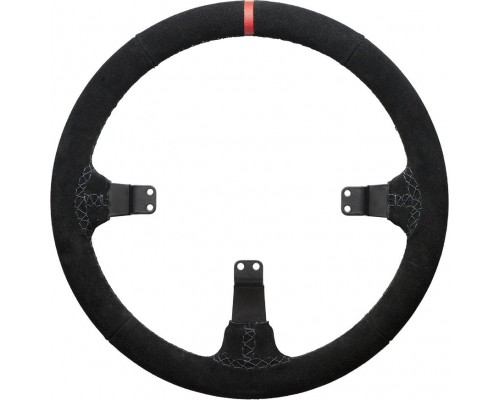 Asetek SimSports Lenkradkranz, gewölbt, 340 mm - schwarz, wildleder