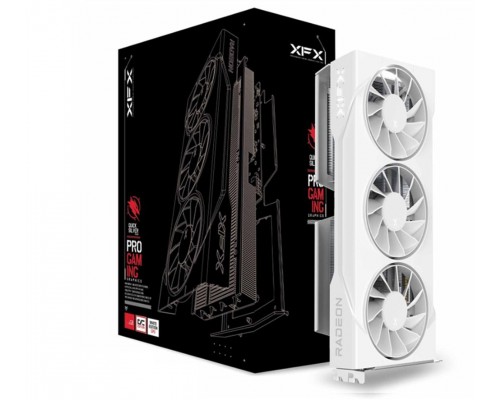XFX Swift Radeon RX 9060 XT OC White Triple Fan Gaming 16GB GDDR6 (RX-96TS316W7)