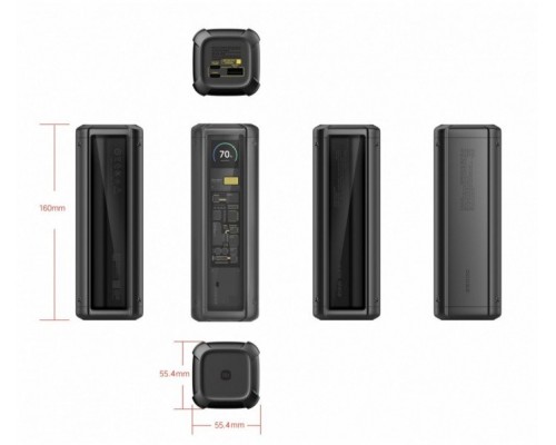 Xiaomi Power Bank | HyperCharge | 25000 mAh | Black