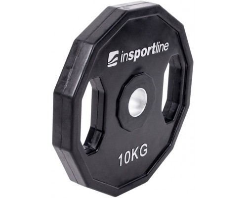 inSPORTline Rubberized load Ruberton 10 kg black (15891)