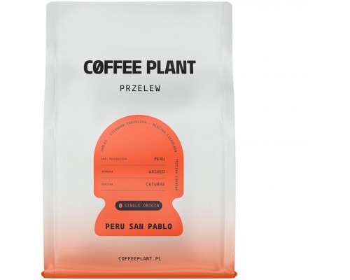 COFFEE PLANT - kawa ziarnista Peru San Pablo Washed Filter 250 g