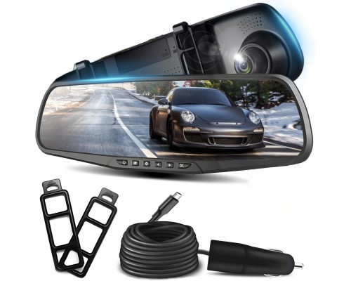 kamera car z detekcją ruchu LUSTERKO Full HD TF 12 V kamera car z detekcją ruchu LUSTERKO Full HD TF 12 V