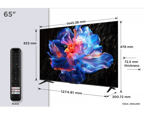 TCL 65P69K LED 65'' 4K Ultra HD Google TV