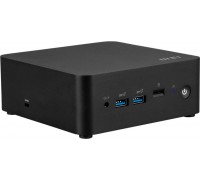 MSI CUBI NUC AI 1UMG-018BEU komputer typu barebone Mini PC Black 155H Intel SoC