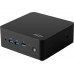 MSI CUBI NUC AI 1UMG-018BEU komputer typu barebone Mini PC Black 155H Intel SoC