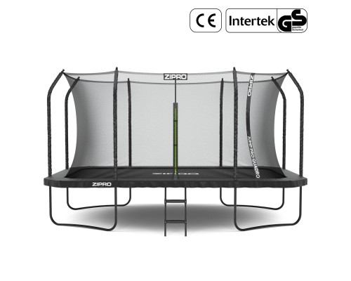 Garden Trampoline Zipro Jump Pro Quadro With inner mesh 427 x 244 cm