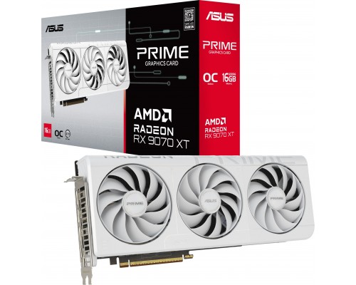 Asus Prime Radeon RX 9070 XT White OC 16GB GDDR6 (PRIME-RX9070XT-O16G-WHITE)