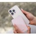 Fixed MagZen 5 Crystal Qi2 5000mAh Pink