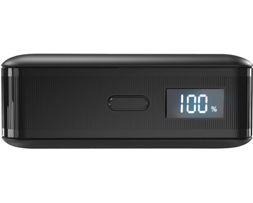 SBS HD 30W 10000mAh USB-C  wyświetlaczem LCD - Black