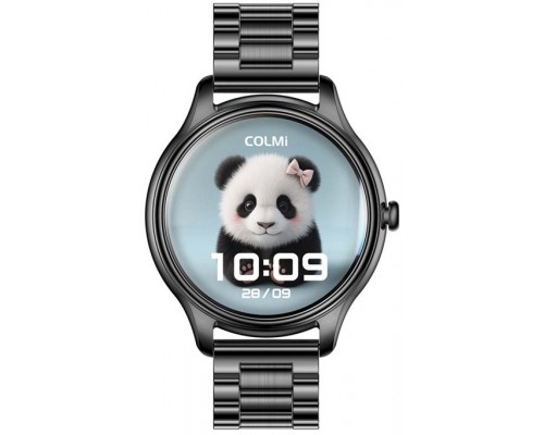 Smartwatch Colmi L28 Black  (L28 Black steel)