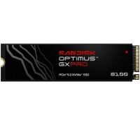 SSD SanDisk SanDisk Optimus GX PRO 8100 1 TB M.2 PCI Express 5.0 NVMe TLC 3D NAND