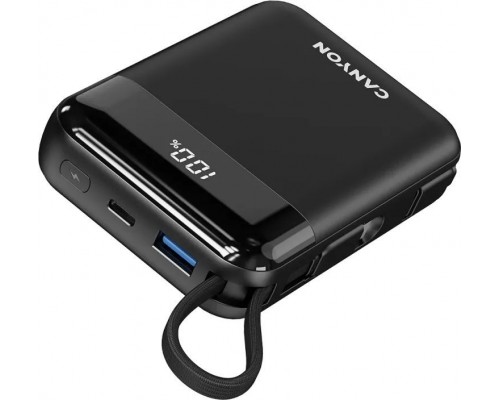 Canyon OnPower 104 10000 mAh Black - Przenośne źródło zasilania CNS-CPB104B (5291485019716)