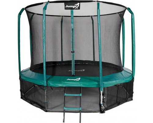 Garden Trampoline Jumpi Maxy Comfort With inner mesh 12.5 FT 374 cm Green