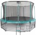 Garden Trampoline Jumpi Maxy Comfort With inner mesh 14.5 FT 435 cm Green