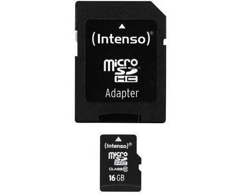 SD  Intenso MicroSDHC 16 GB Class 10  (3413470)