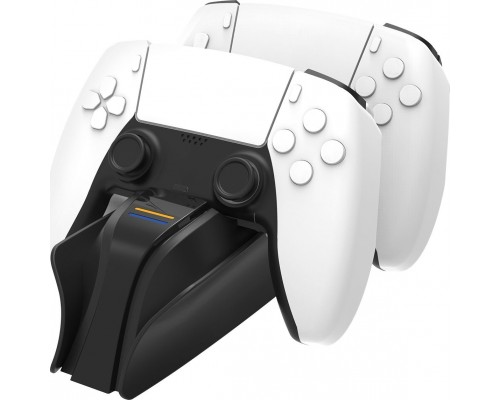 Snakebyte dual station charging TWIN:CHARGE 5 to the pads PS5 cwith arna