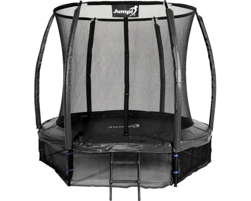 Garden Trampoline Jumpi Maxy Comfort Plus With inner mesh 8.5 FT 252 cm Black