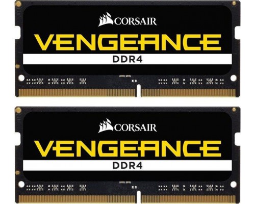 Corsair Vengeance, SODIMM, DDR4, 32 GB, 2400 MHz, CL16 (CMSX32GX4M2A2400C16)