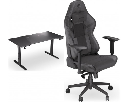 Gaming galds Endorfy Gaming galds Endorfy Atlas L Electric Black 150 cmx78 cm + Fotel Scrim BK czarny