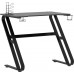 Gaming galds vidaXL 325410 Black 90 cmx60 cm