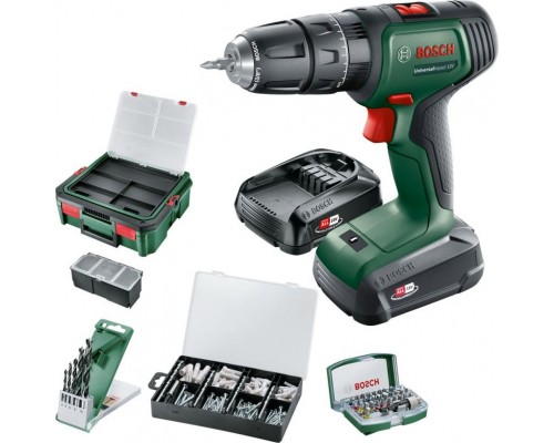 Bosch UniversalImpact 18 V 2 x akumulator 1.5 Ah (06039D4103)