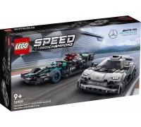 LEGO Speed Champions™ Mercedes-AMG F1 W12 E Performance un Mercedes-AMG Project One (76909)