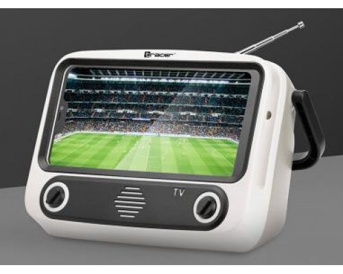 Tracer Stojak na telefon z głośnikiem BT TV79 - FM, USB, Powerbank