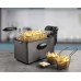 Bestron Bestron CoolZone AF357A, deep fryer (grey/black)
