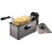 Bestron Bestron CoolZone AF357A, deep fryer (grey/black)
