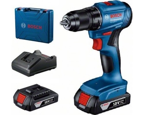 Bosch GSR 185-Li 18 V 2 x akumulator 2 Ah (06019K3000)