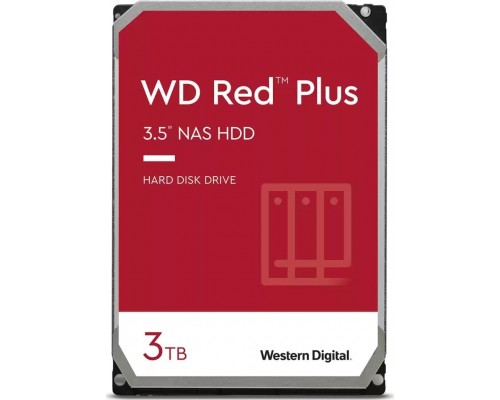 WD Red Plus 3 TB 3.5'' SATA III (6 Gb/s)  (WD30EFPX)