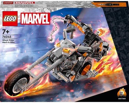 LEGO Marvel™ Spoku braucēja ekipējums un motocikls (76245)