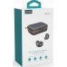 Choetech Choetech wireless TWS waterproof z panelem słonecznym i wbudowanym powerbankiem 2500mAh black (BH-T05)